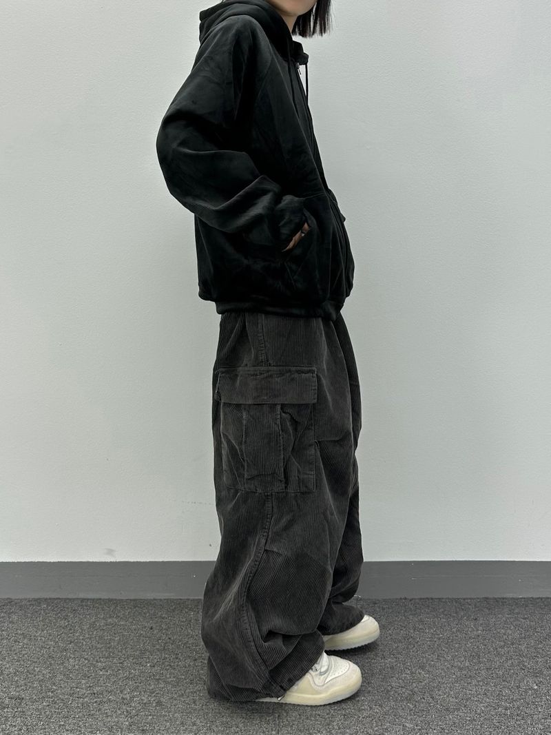 corduroy pigment cargo pants