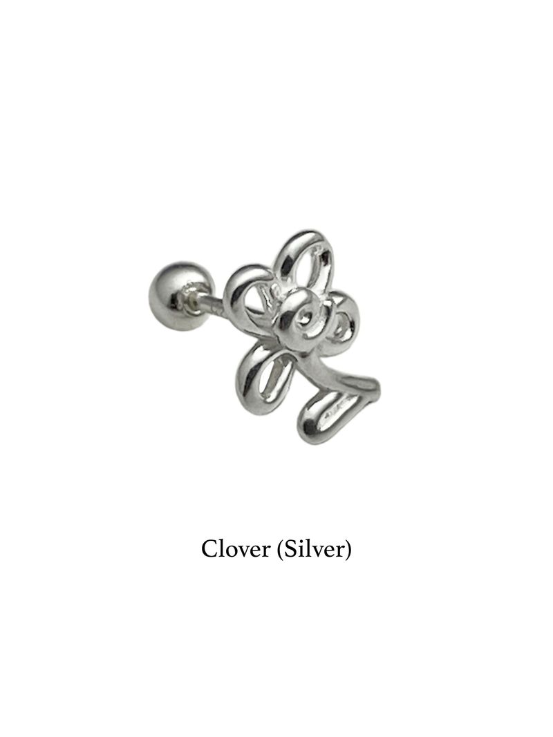 [Silver ver.] Fruit doodle piercing - 1