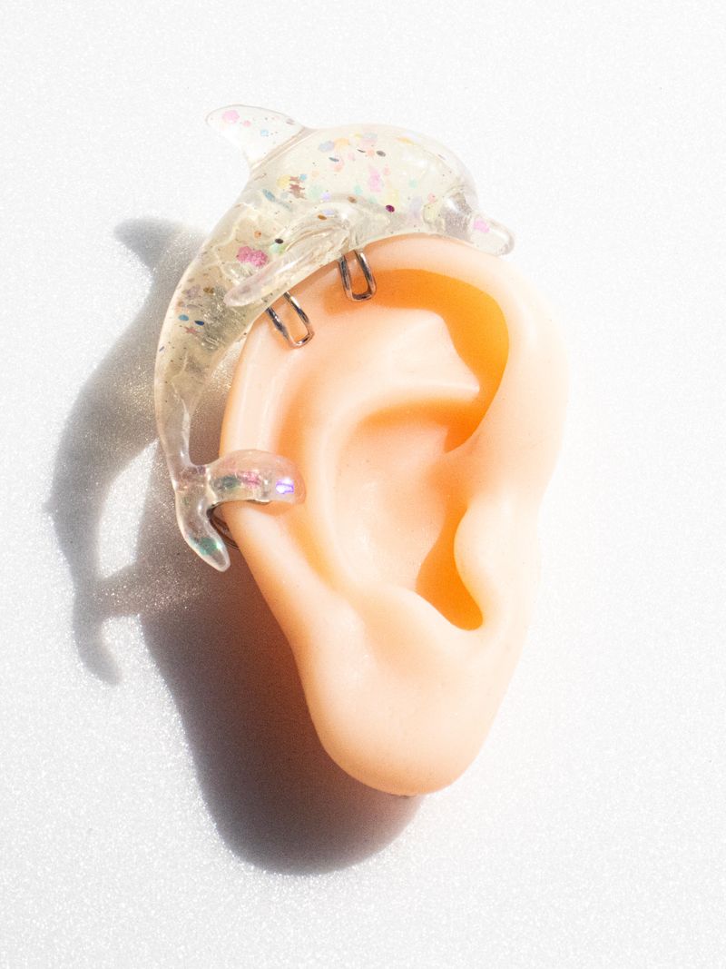 ODDiTEETH（オディティース）の「ドルフィンウィッシュイヤーカフ（アクセサリー）」