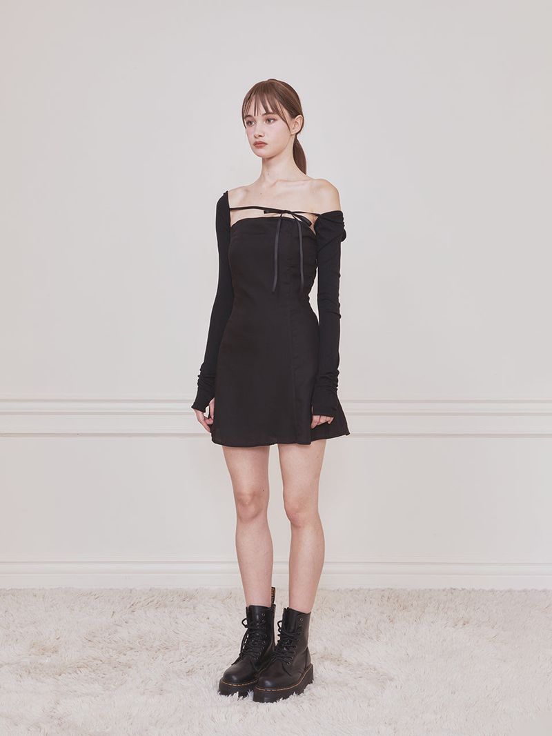 Fay bolero dress (Black)