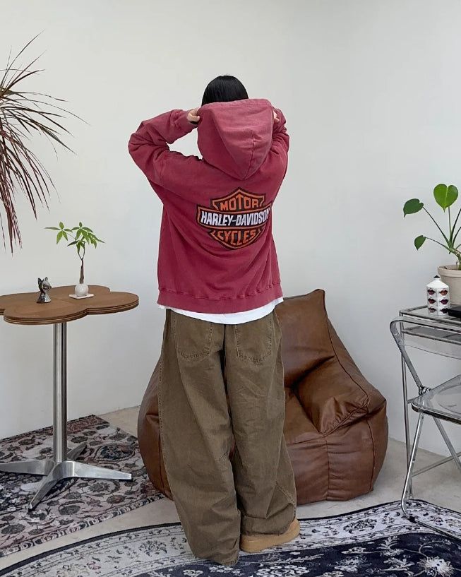 Liner Harley Dyeing Hoodie
