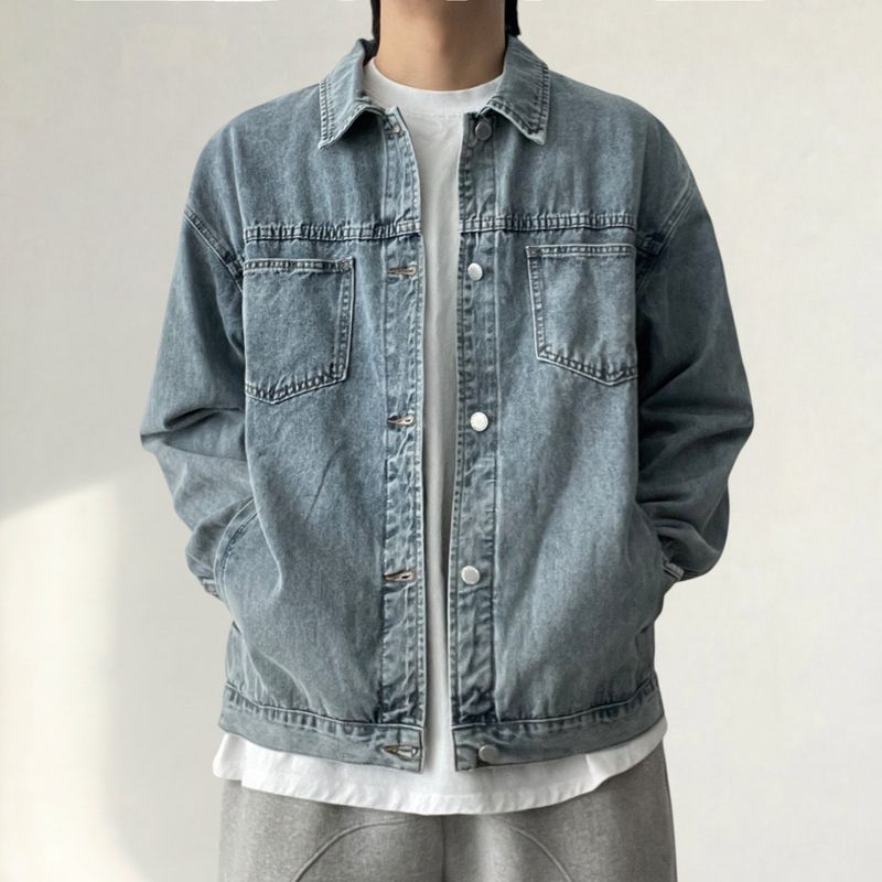 Buff Overfit Denim Jacket