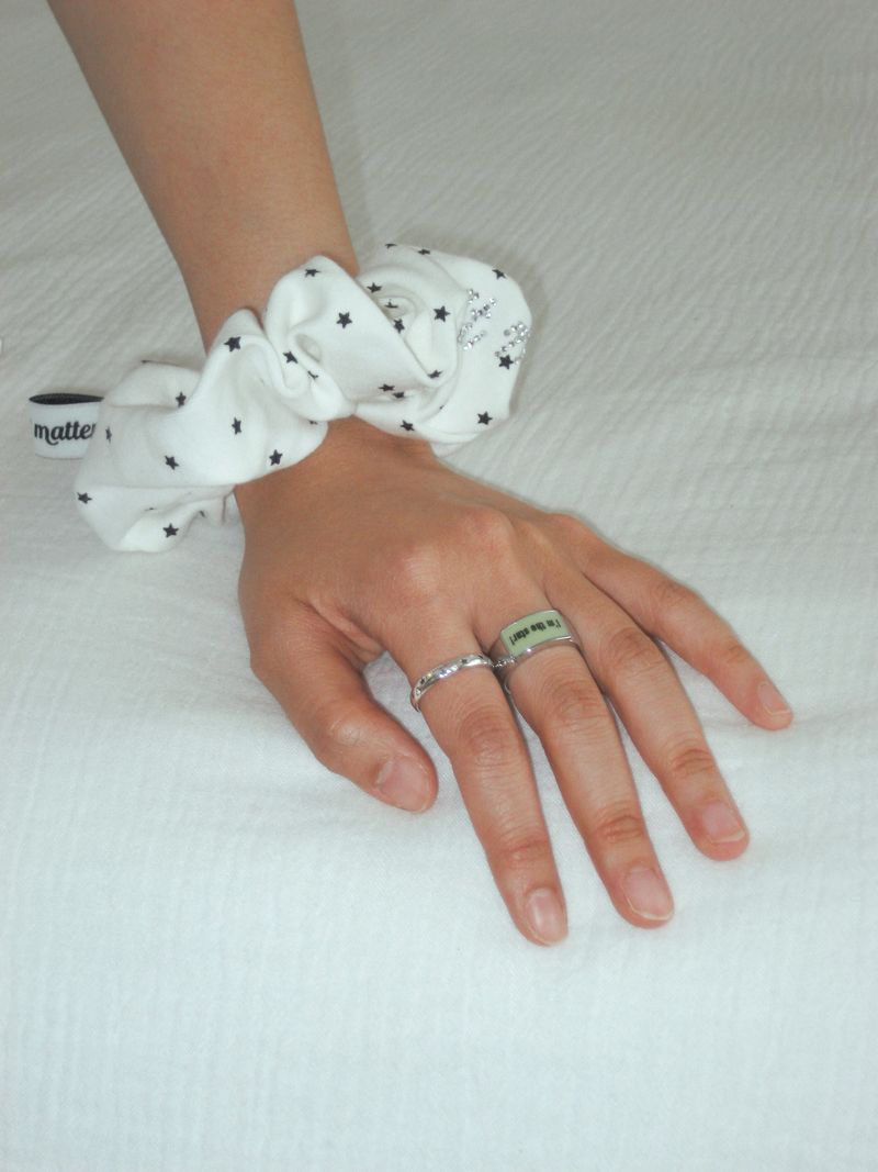 [925silver] Micro star ring
