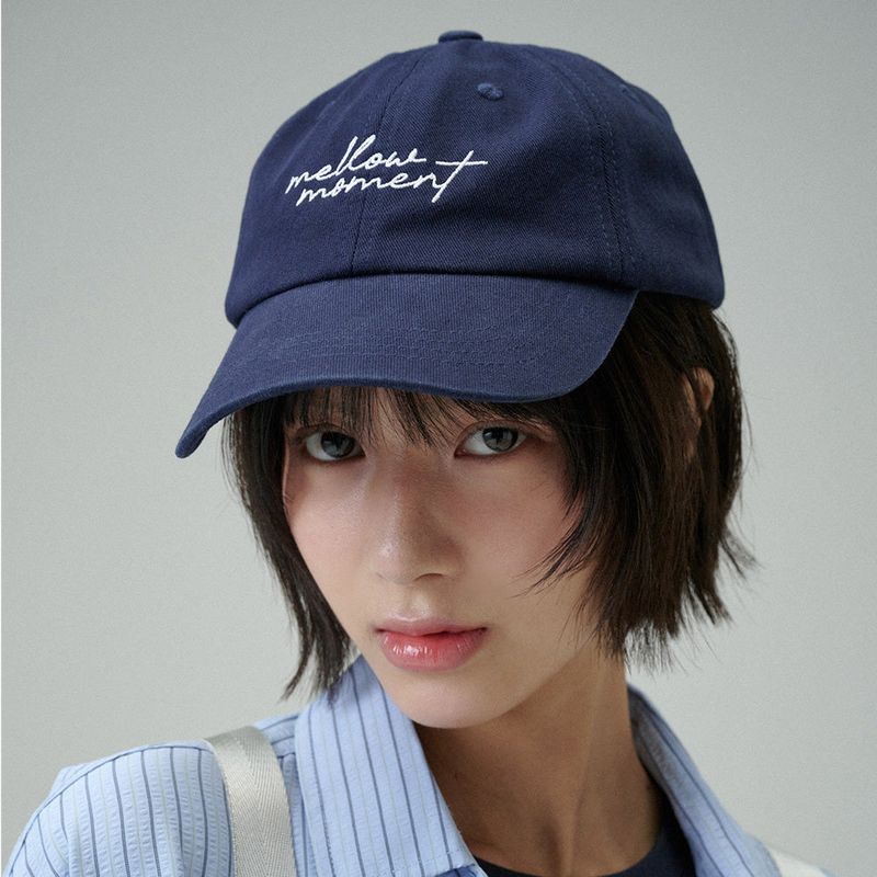 mellotory(メロートリー)の「MELLOW MOMENT BALL CAP (Navy)(Hats)」