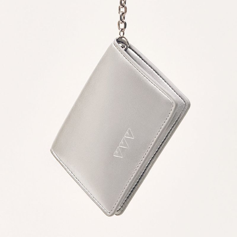 Key Chain Puffer Card Wallet