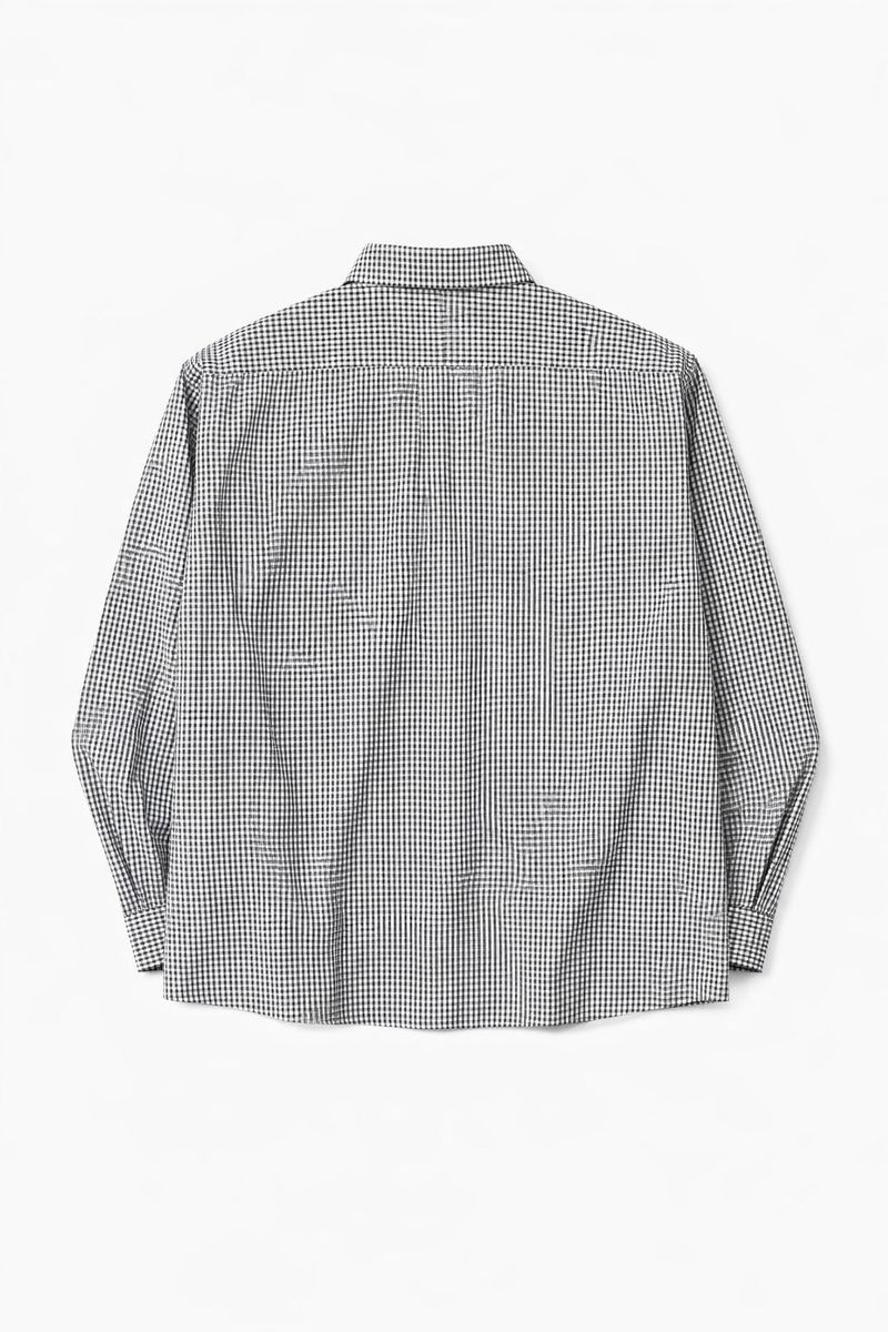 Mini Check Oversized Shirt (S, M, L / 3colors)