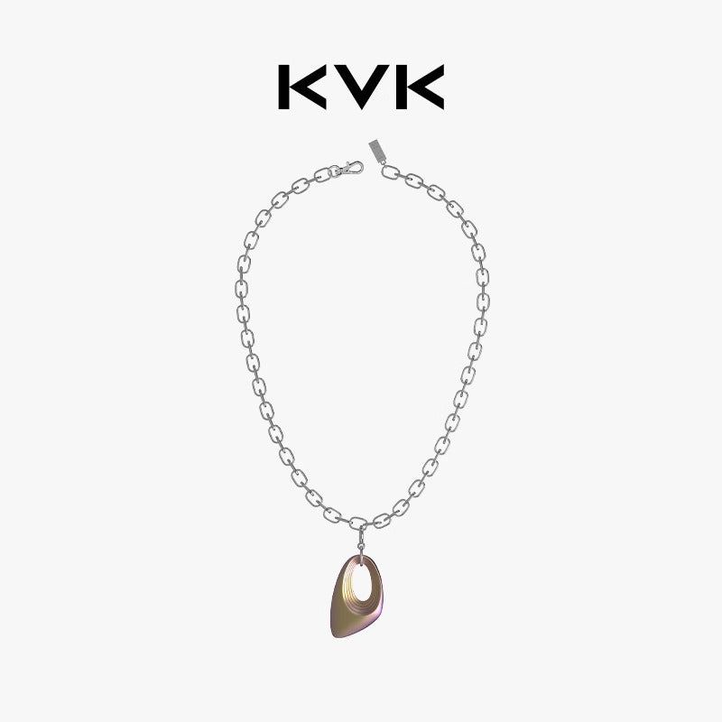 KVK（ケーブイケー）の「KVK ザヴォイド ワームホールネットワークシリーズ ネックレス（アクセサリー）」