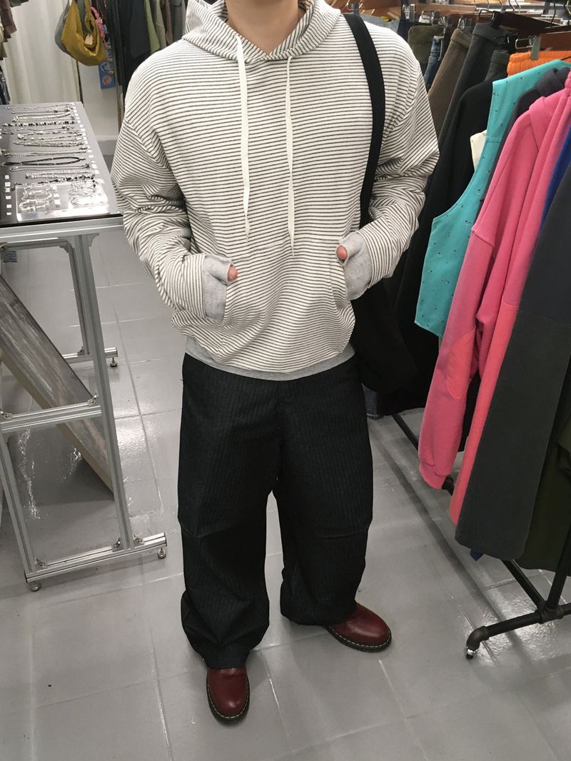 No.1524 herringbone snap PT (3color)