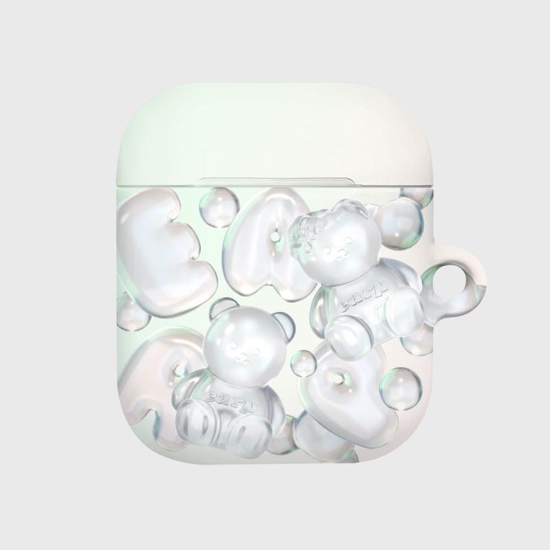 EARPEARP(アプアプ)の「COVY BUBBLE WORLD-GREEN(AIR PODS-HARD)(Hats)」