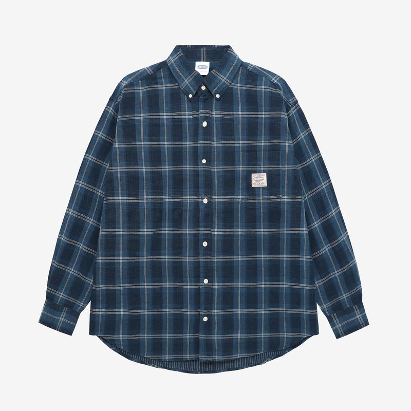 PARAGRAPH（パラグラフ）の「CROSS-WEAVE CHECK SHIRT（Tops）」