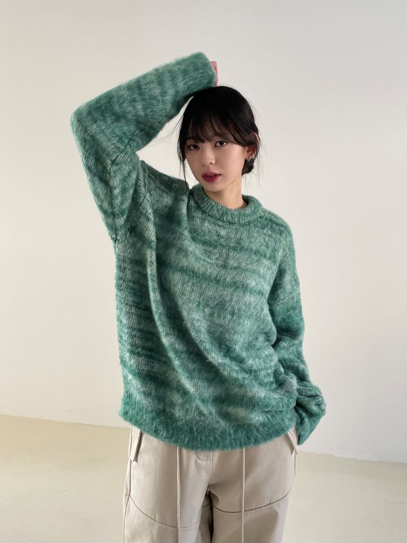 Remarkable unique stripe knit