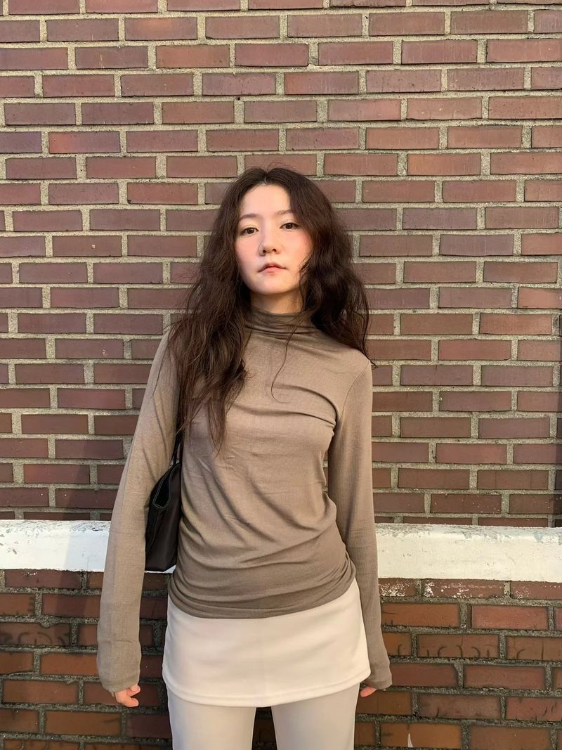 We Fell In Love In Reality（ウィ フェル イン ラブ イン リアリティ）の「Signature Soft Touch Turtle Neck Top - 3 colours（Tops）」