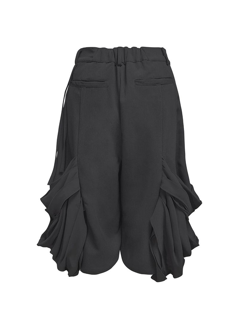  VEIL BERMUDA SLACKS . BLACK