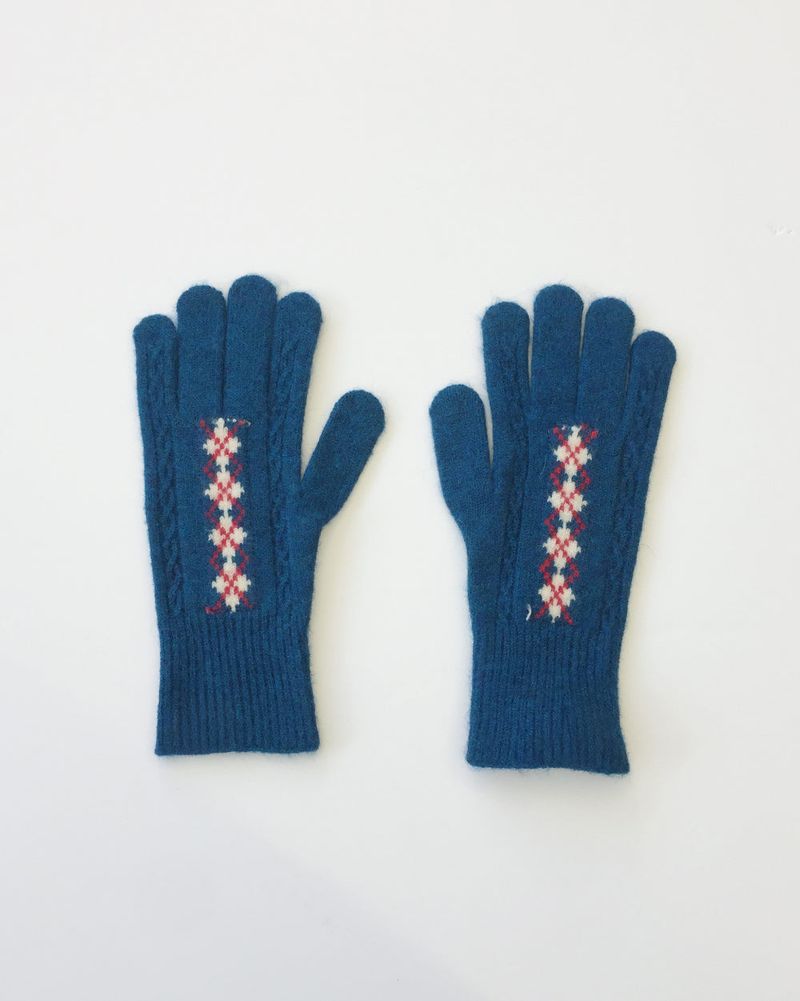 Lette Argyle Gloves (6 Colors)