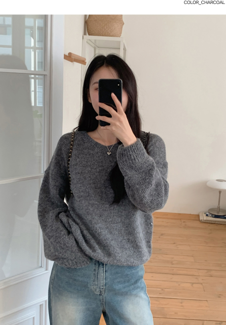 Alpaca Loose Winter Wool Knit (6color)
