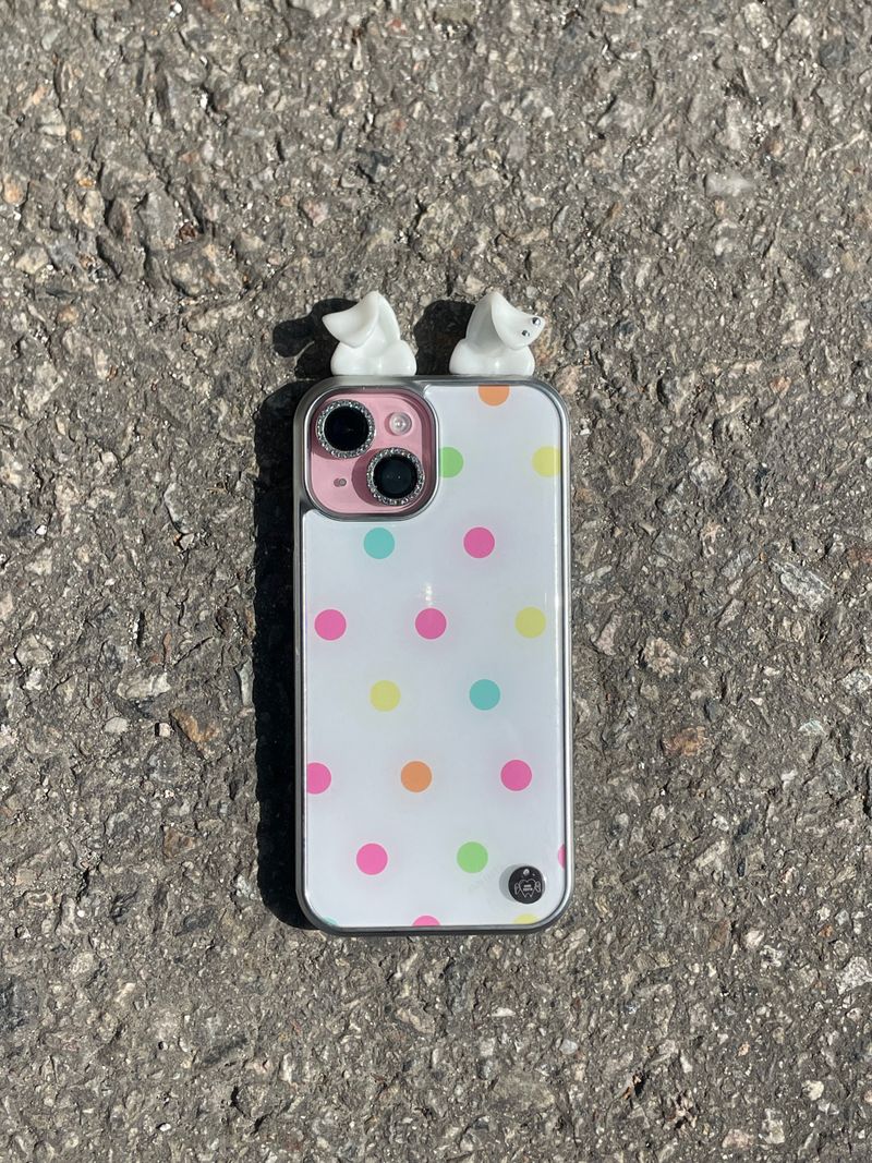 *MagSafe* | Naughty Puppy Case (Candy dots)