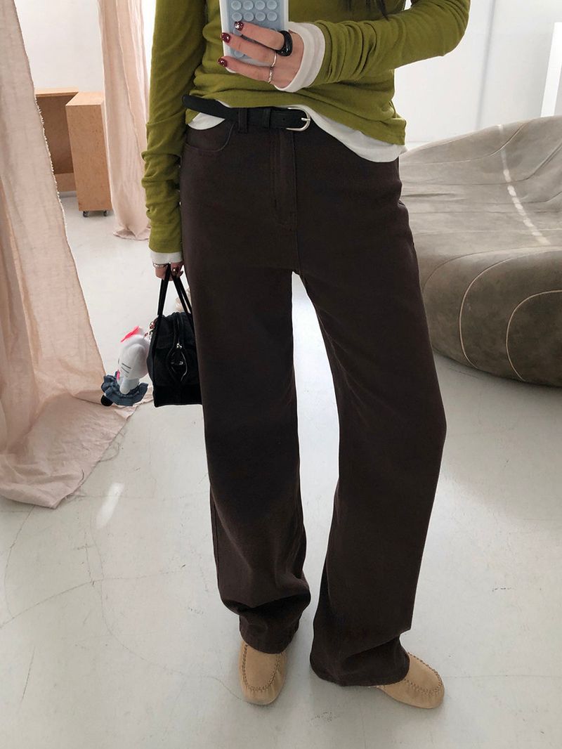 [MADE] Fodit Wool Tencel Layered Tee