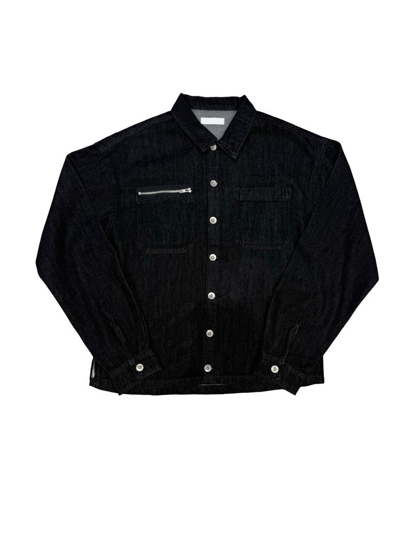 Flow Denim Shacket (M, L / 2colors)