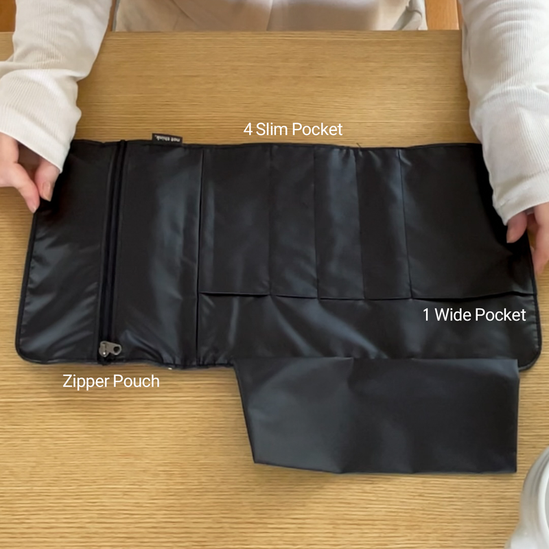 Roll Pouch (Bebe Star Brown)