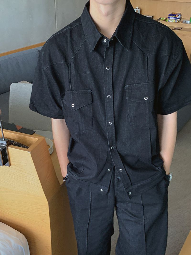 ASCLO Western Denim Set Up (2color)