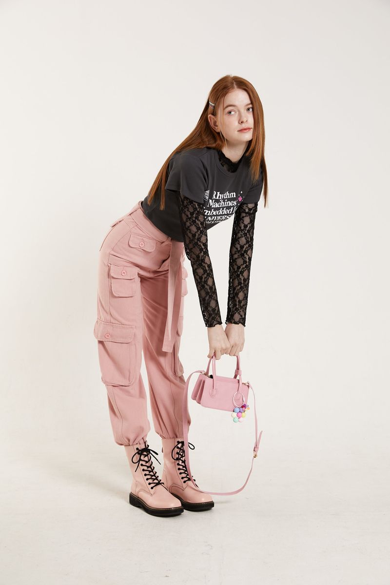 LACE SEE THROUGH T.SHIRT