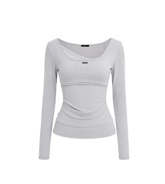 26FW★ [mnem] Offset Layer Tee