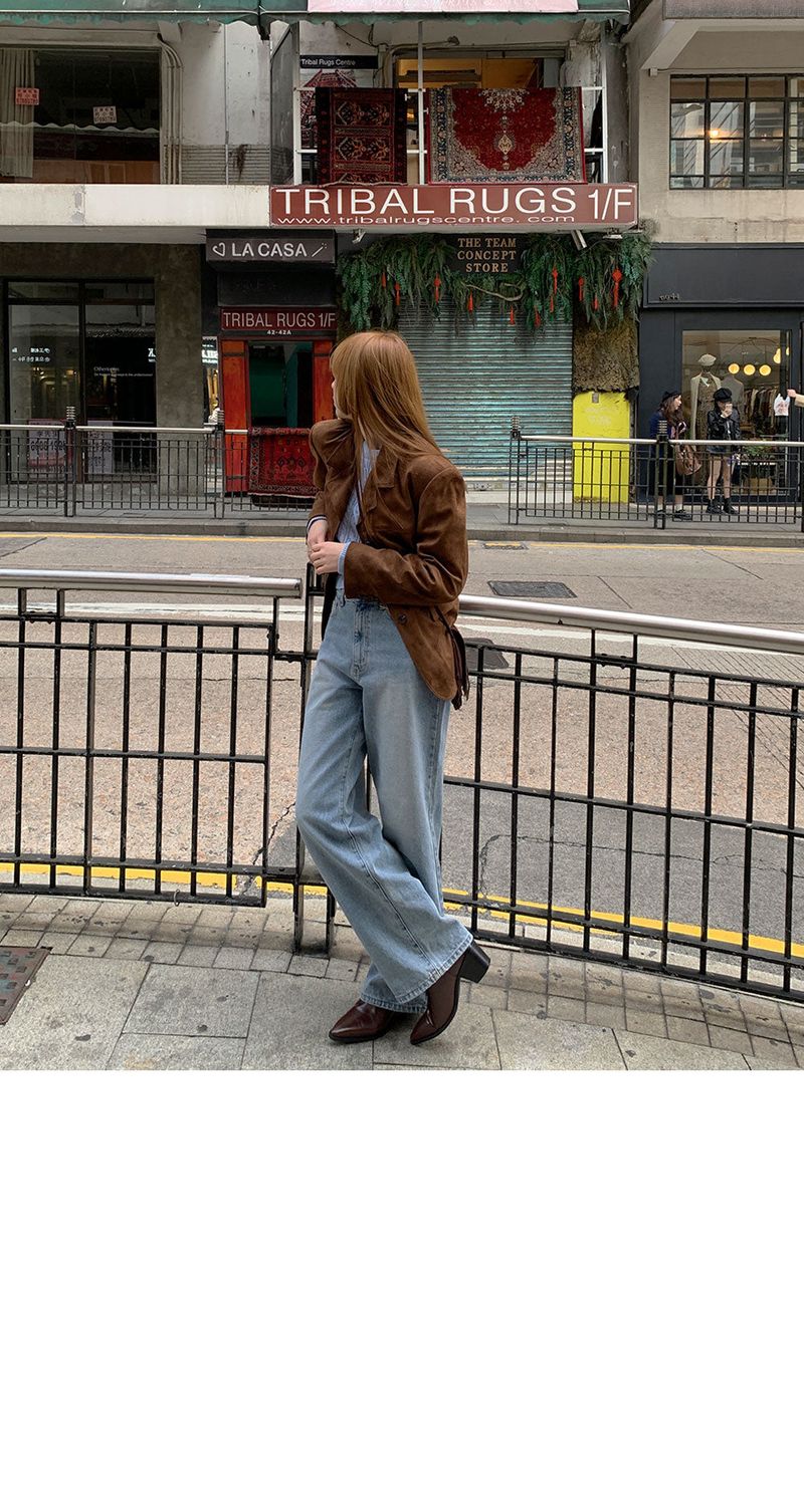Benvers suede jacket