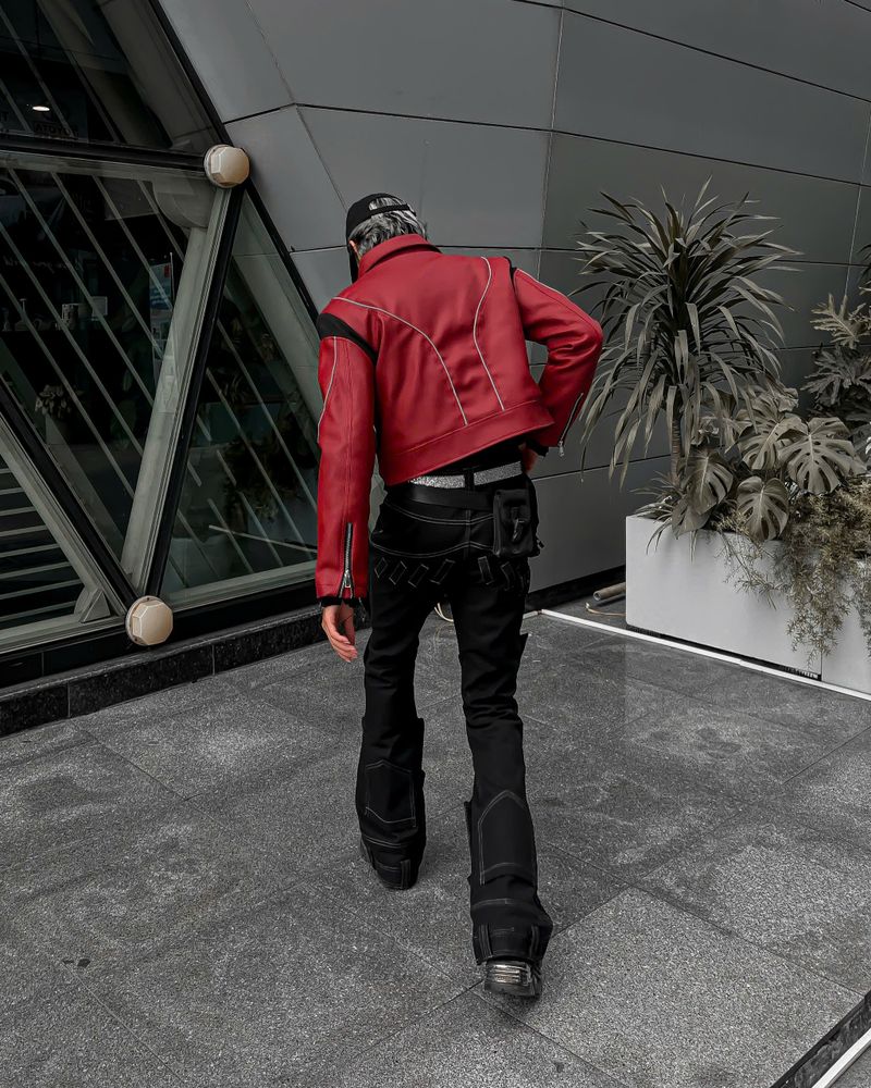 CARGO FLARE PANTS UPSIDE DOWN