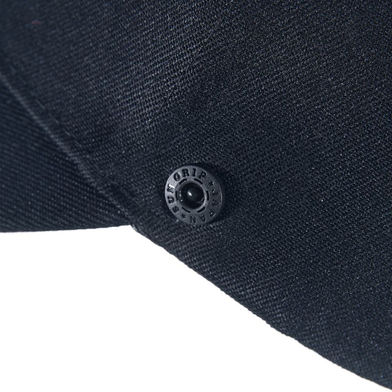 EAR FLAP BALL CAP BLACK / COTTON FLAP