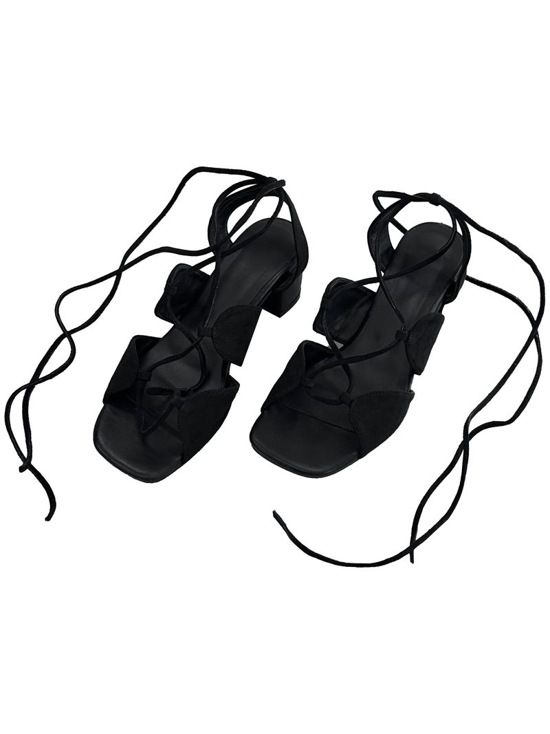 summer strap heel