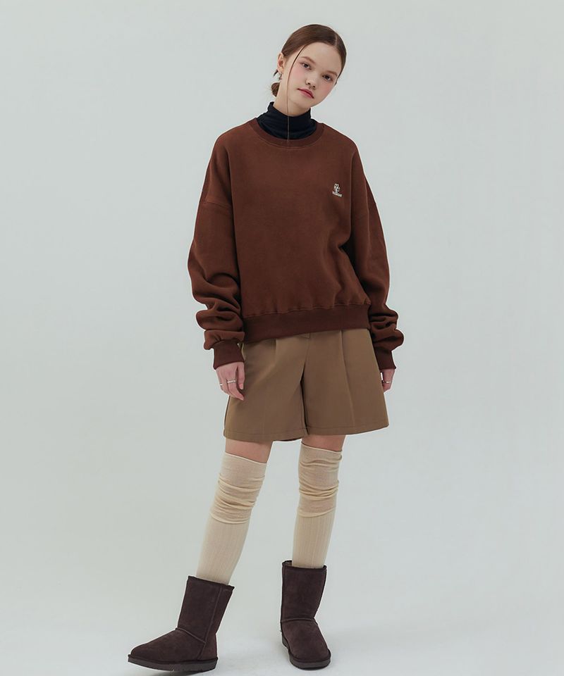 FLEECE REGULAR SWEATSHIRT