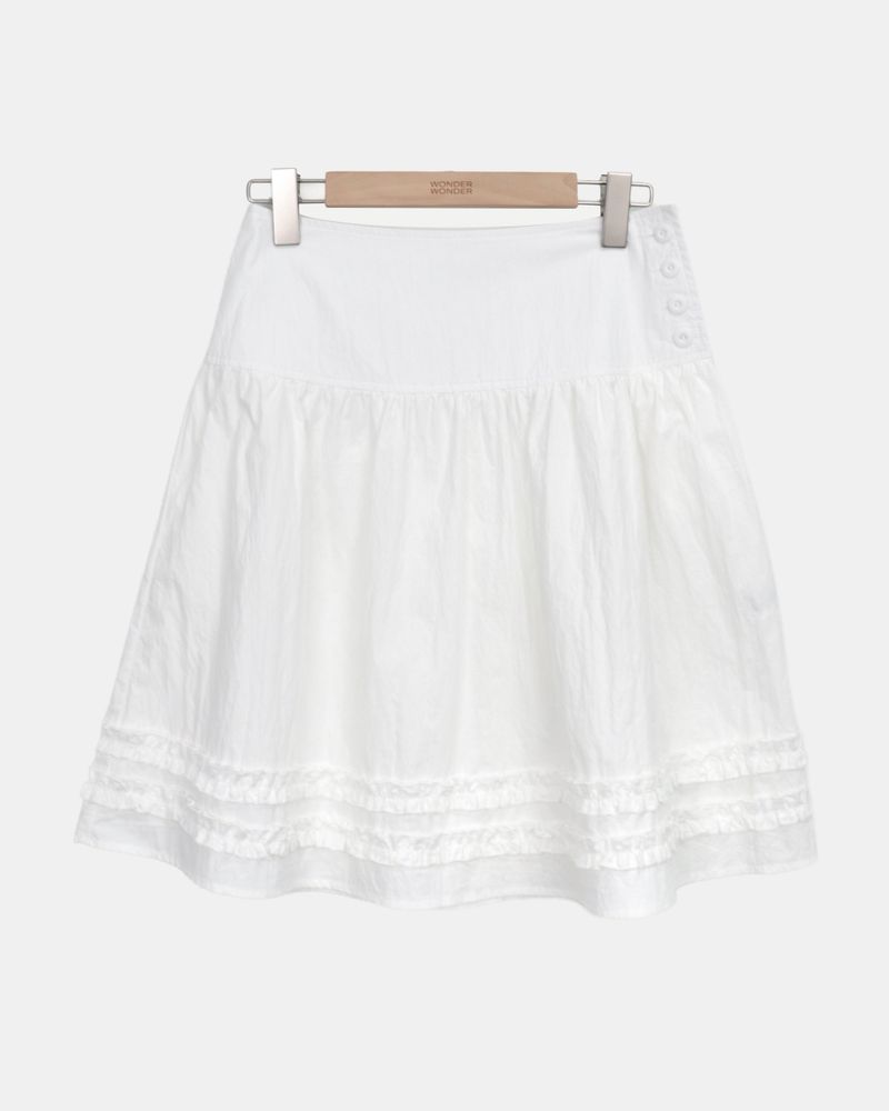 Repin Frill Midi Skirt