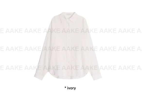 リネンオーバースラブシャツ