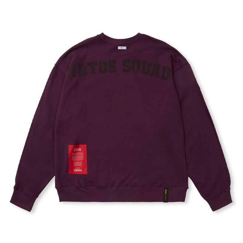 CAMPUS CREWNECK BURGUNDY