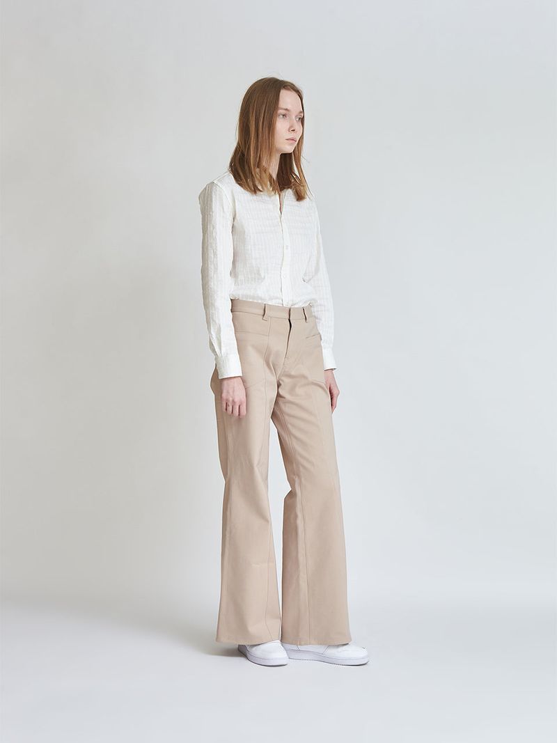 FRONT POCKET FLARE PANTS