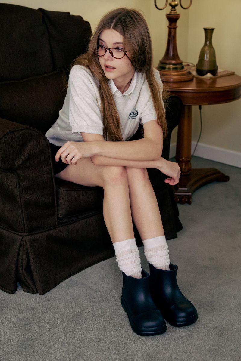 Sunday Afternoon Rain Boots - Midnight Black