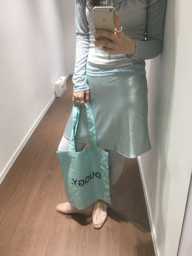 Cité slip midi skirt (5color)