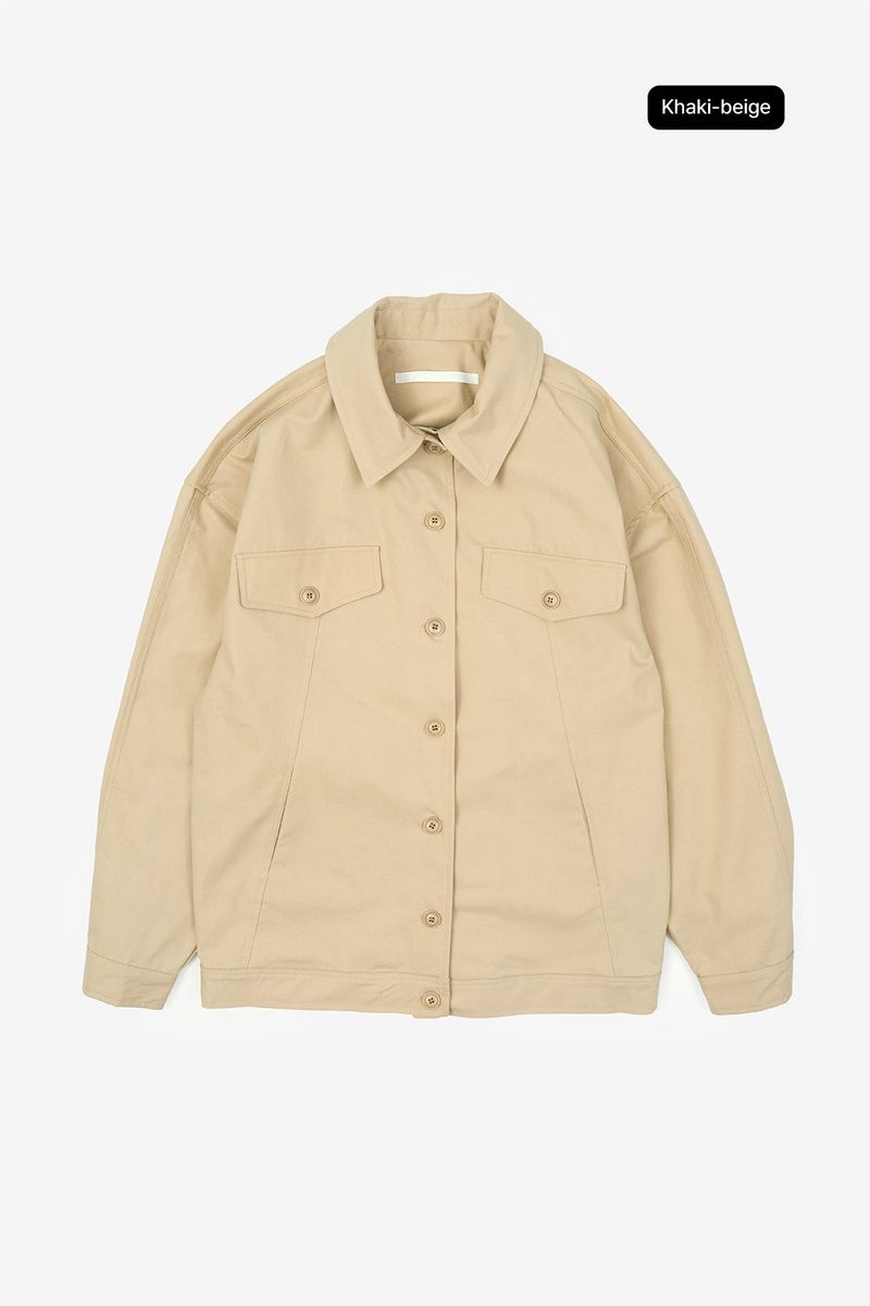 Vesper loose cotton jacket