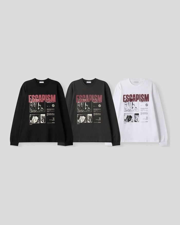 (UNISEX) Escapism Graphic Long Sleeve