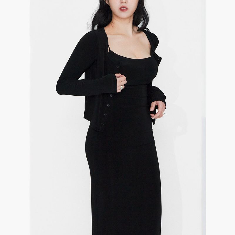 Natalie カーディガン in Black