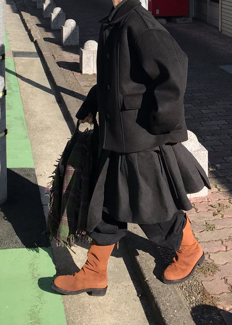  UNBAL STRAP SKIRT