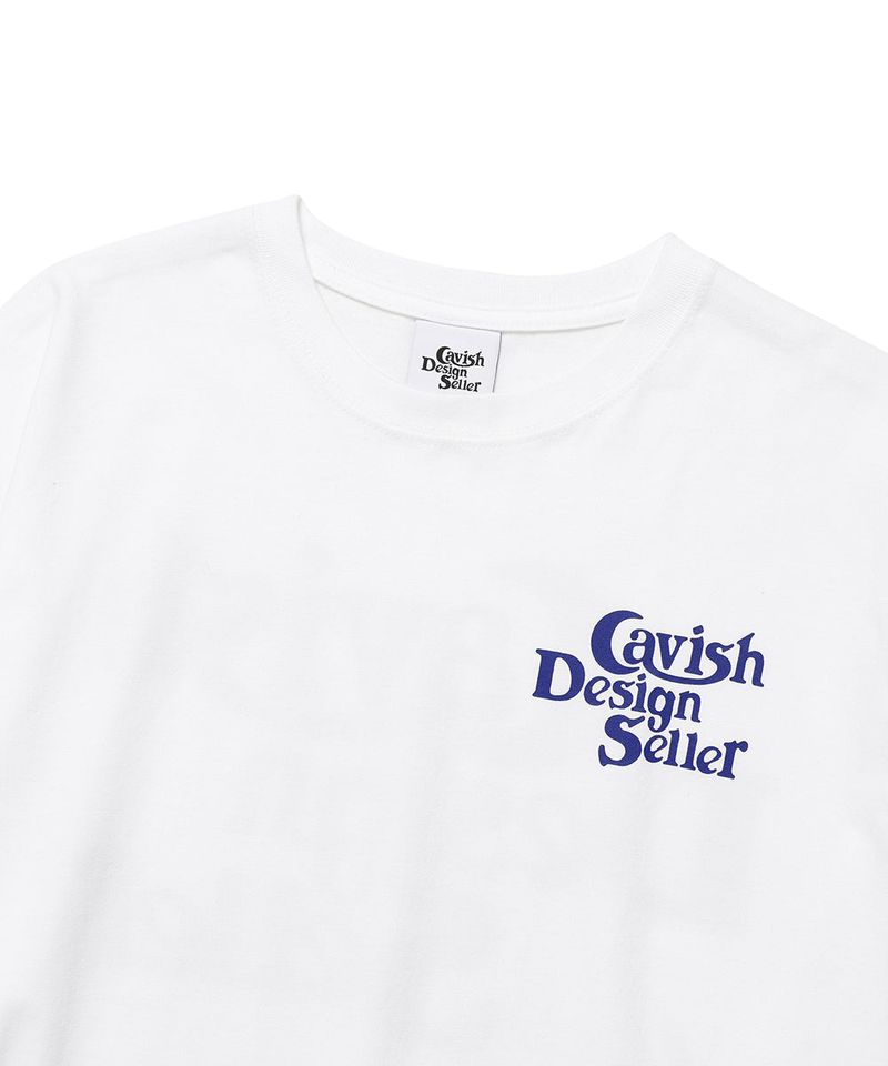 SELLER LOGO LS TEE WHITE(CV2ESUT550A)