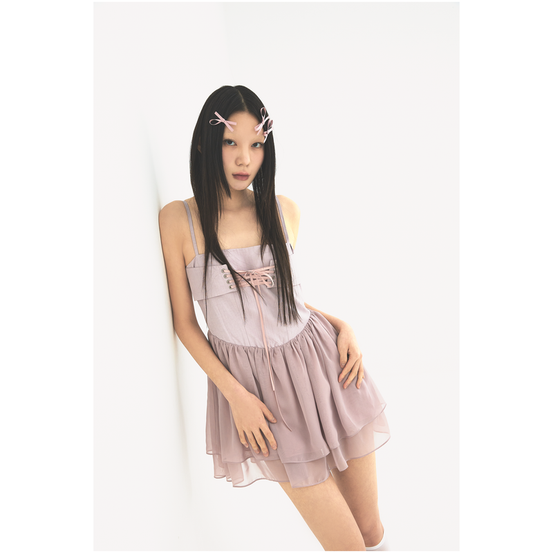 Bustier dress Pink