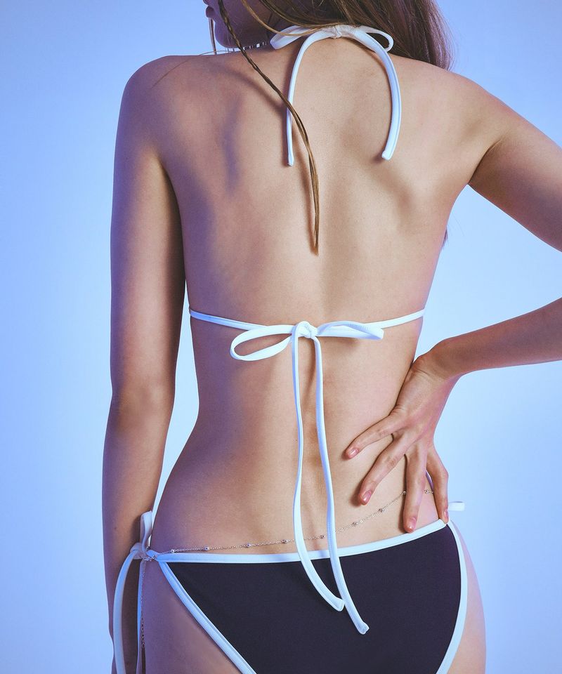 Triangle Bikini Panties (Deep Navy)