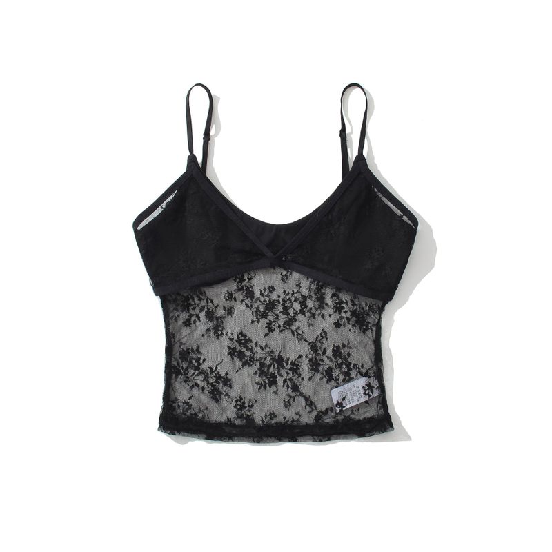 Cozy&Kitsch(コージーアンドキッチ)の「Elody Floral Mesh Sleeveless(Tops)」