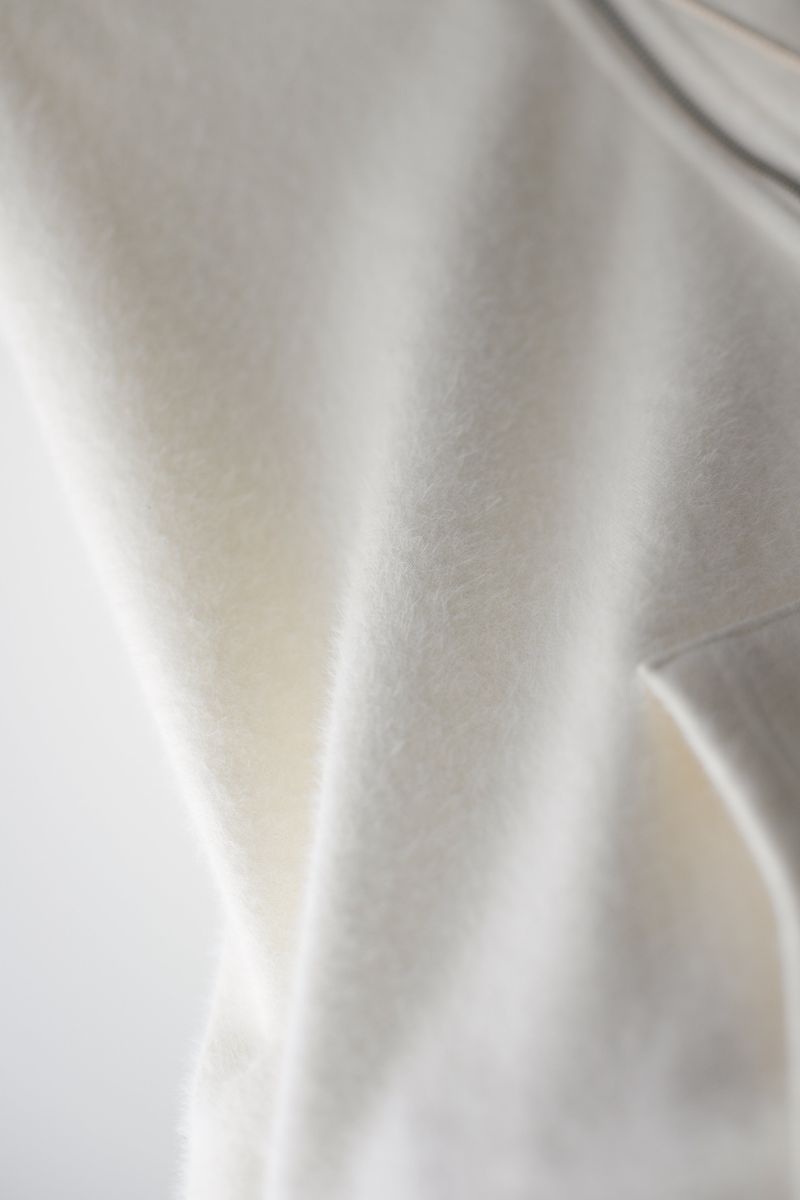 Snow Hood Zip-up (Ivory)