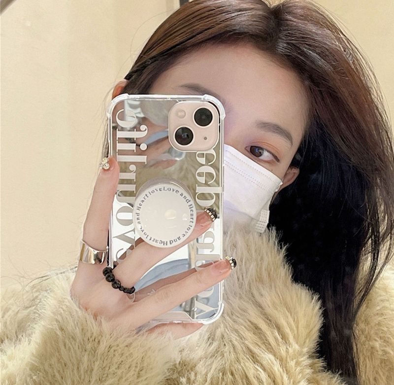 Nineteenfriday（ナインティーンフライデー）の「Serendipity Mirror Letter iPhone Phone Case + Grip SET（Smartphone Accessories）」
