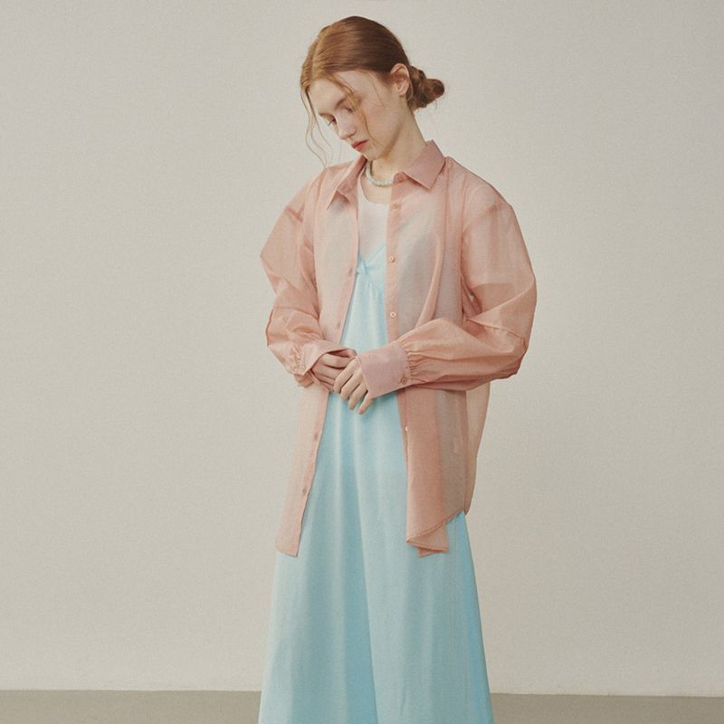 Melrose Sheer Oganza Shirts