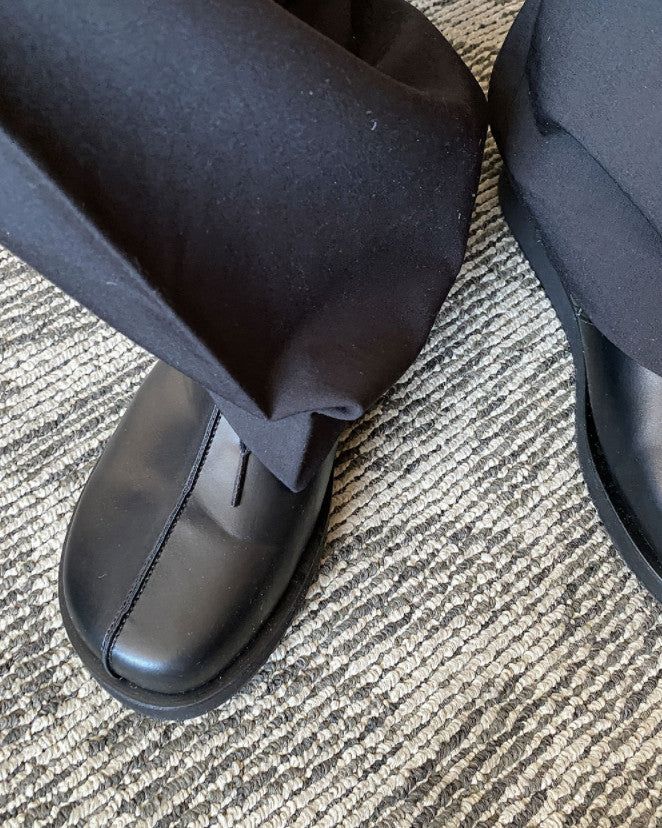 No.9361 round incision derby SHOES