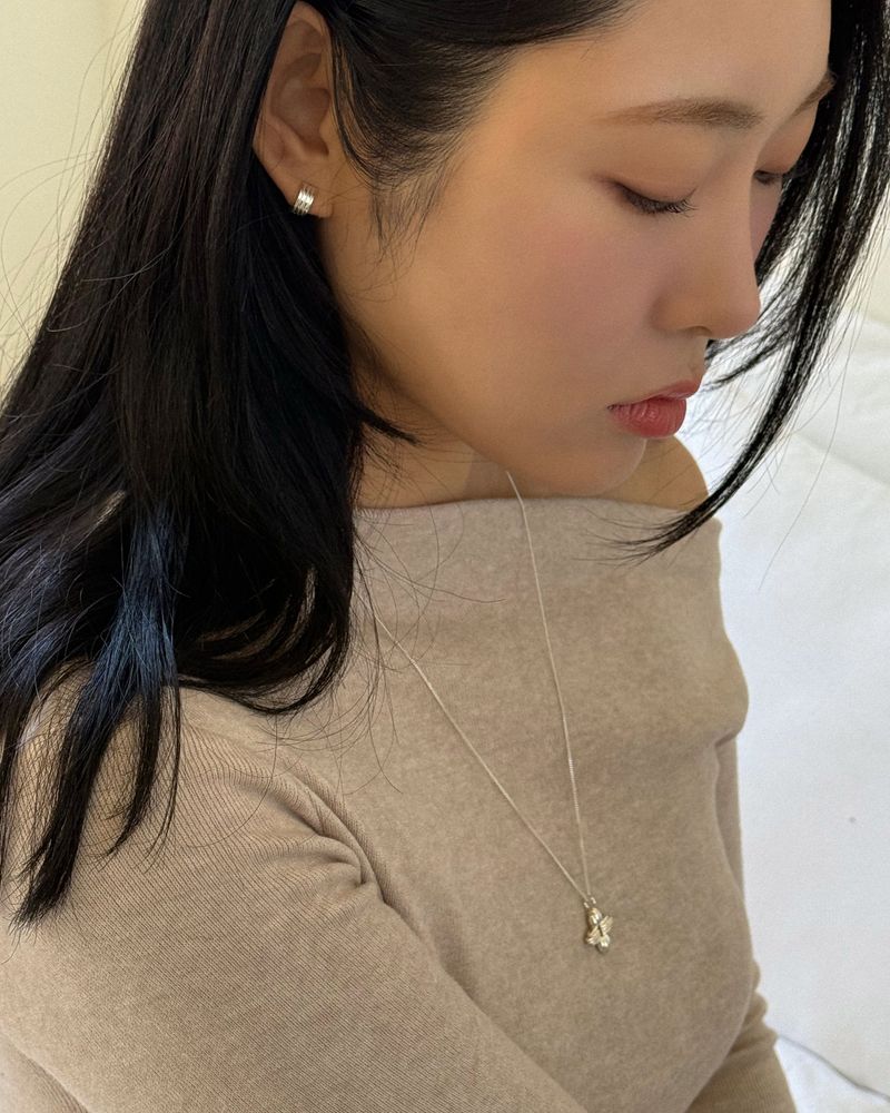 Breeze earring (silver)